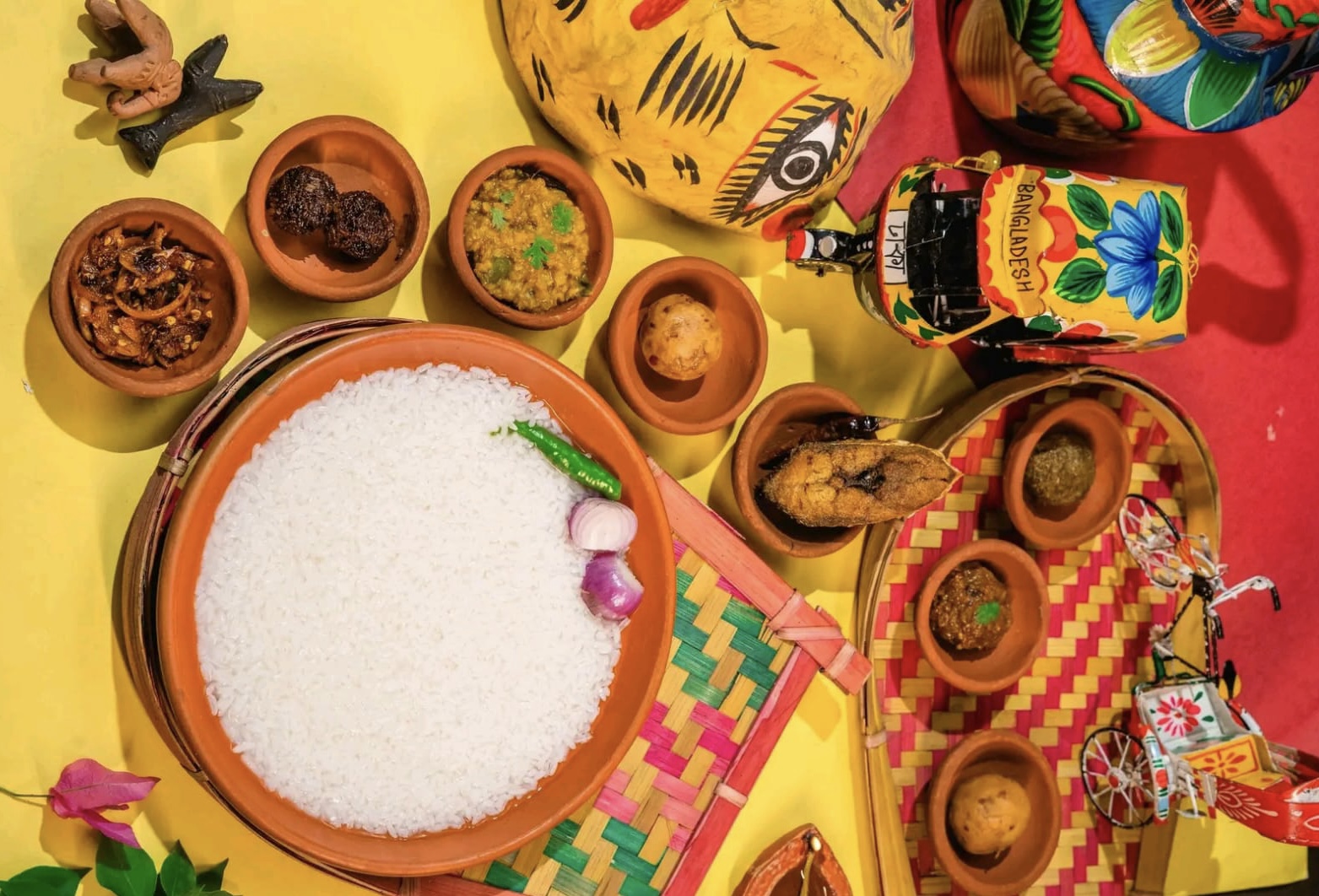 নববর্ষে ভোজন বিলাস