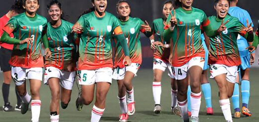 নারী ফুটবলে ঐতিহাসিক অগ্রগতি: ছয় বছরে সেরা র‌্যাঙ্কিংয়ে বাংলাদেশ