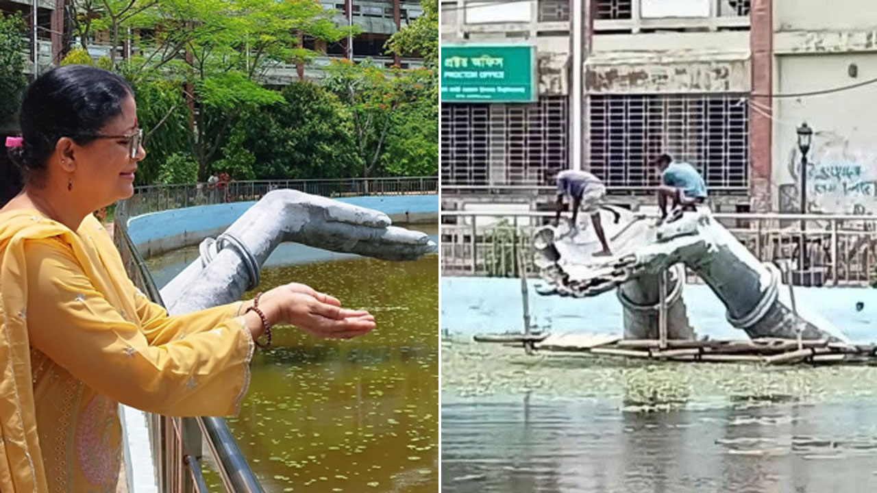 ‘অঞ্জলি লহ মোর’ ভাঙা—ইতিহাসের অপমান নাকি পরিকল্পিত হামলা?