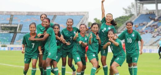 জোড়া গোলে ঋতুপর্ণা, বাংলাদেশ এশিয়া কাপের এক ধাপ এগিয়ে